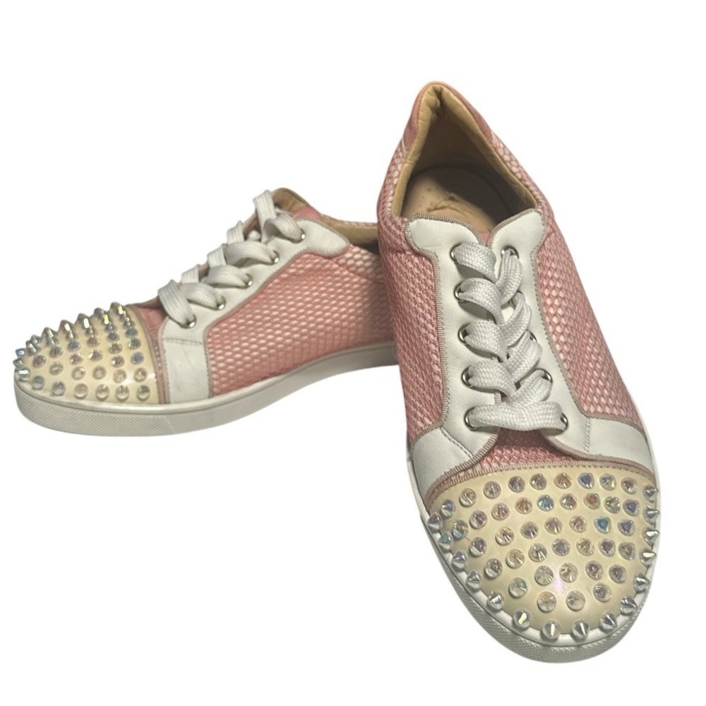 Christian Louboutin Women's Leather GONDOLITA Sneakers  SIZE EU39 US8